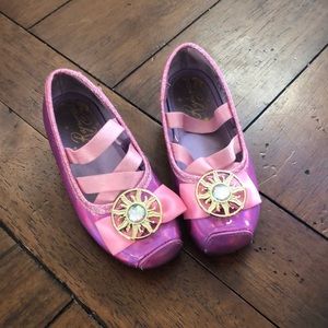 Disney Store Rapunzel dress up shoes.